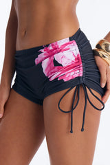 Island Vibe Bikini And Coverup Top - Black