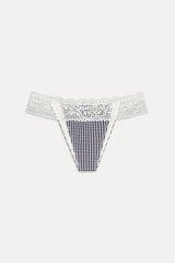 Lea Cheeky Cotton Bikini Bottom - Midnight Wishes