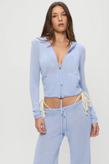 Atlas Zip Up Hoodie - Sleepy Spring