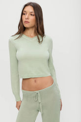 Eli Knit Sweater - Eucalyptus