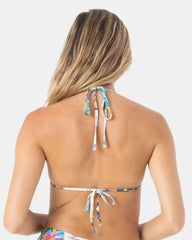 Postcards From Paradise Mini Tiki Triangle Bikini Top
