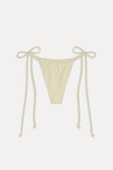 Tia Terry Skimpy Bikini Bottom - Lemon