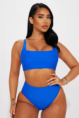 Maui Mix And Match High Rise Bikini Bottom - Royal