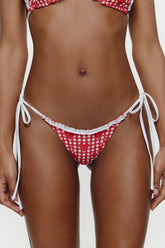 Mackenzie Cheeky String Bikini Bottom - Cupid