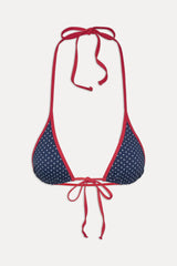 Paradise Micro Halter Bikini Top - Shooting Stars