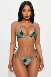 Ipanema Beach Beaded 2 Piece Bikini - Black/combo