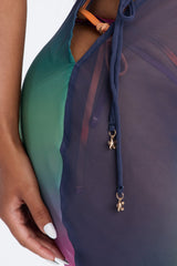 Venice Vibe Bikini And Sarong - Multi Color