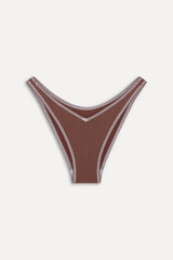 Harper Cheeky Bikini Bottom - Brown Sugar
