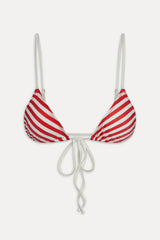x Réalisation Par Lila Triangle Bikini Top - Portofino