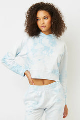 Burl Sweatshirt - Baby Blue Tie Dye