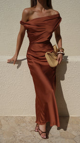 Gigi Maxi Dress - Copper