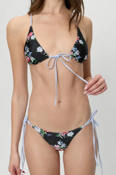 June Skimpy Shine Bikini Top - Bouquet