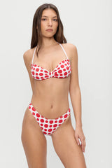 Dove Bikini Bottom - Red Dottie
