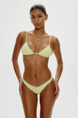 Lumia Triangle Bikini Top - Honeycomb