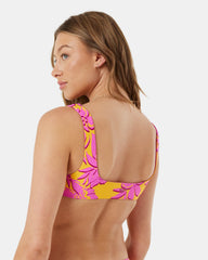 Island Time Reversible Square Neck Bralette Bikini Top