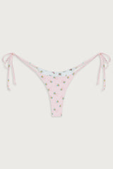 Divine Reversible Skimpy Bikini Bottom - Sweetheart Stripe