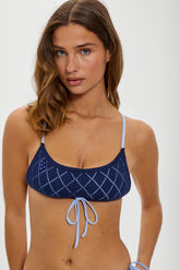 Dreamy Skimpy Bikini Top - Diamond Stitch