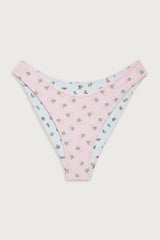 Dove Reversible Classic Bikini Bottom - Sweetheart Stripe