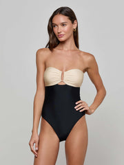 Emilia Bandeau One-Piece Swimsuit
