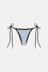 Mackenzie Reversible Cheeky Bikini Bottom - Frost