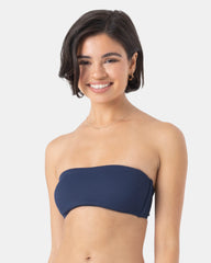 Rib Roxy Love Lace Bandeau Bikini Top