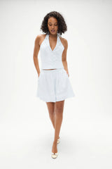 Tory Striped Skirt - Saltwater Stripe