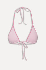 Paradise Halter Bikini Top - Strawberries & Cream
