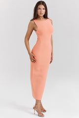 sorbet knit maxi dress - sale