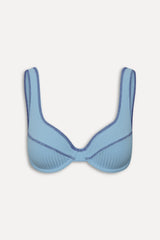 Romeo Underwire Bikini Top - Blue Vanilla