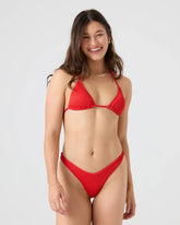 Rib Roxy Love Tiki Triangle Bikini Top