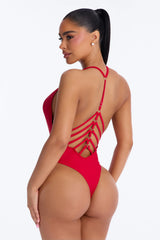One And Only 1 Piece Swimsuit - Red