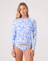 Golden Glow Printed Rashguard