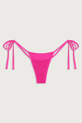 Naia Tie Side Skimpy Bikini Bottom - Sea Star Pink