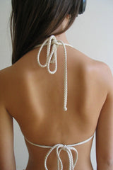 Tidal Waffle Triangle Bikini Top - Smitten