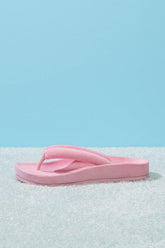 Puffer Padded Flip Flop - Baby Pink