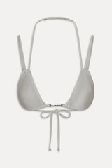 x JENNIE Mabel Shine Bikini Top - Moon