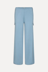 Breeze Low Rise Knit Pants - Blue Vanilla