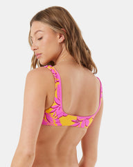 Island Time Reversible Square Neck Bralette Bikini Top