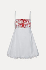 Imani Cotton Mini Dress - Sweet Bloom