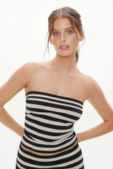 Sky Knit Tube Top - Day To Night