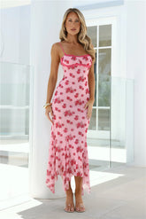 Daylight Dazzle Maxi Dress Pink