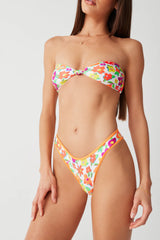 Dove Shine Classic Bikini Bottom - French Flowers