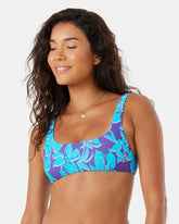 Island Time Reversible Square Neck Bralette Bikini Top