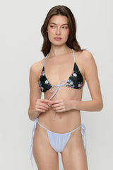 Tia Skimpy Shine Bikini Bottom - Frosting