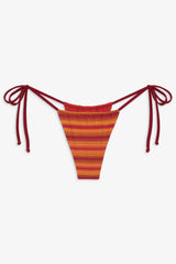 Tia Skimpy String Bikini Bottom - Harvest Moon
