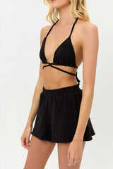 Coco Terry Shorts - Black