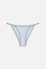 Luna Cheeky Eyelet Bikini Bottom - Spring Cloud