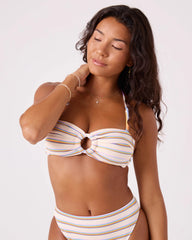 Go My Way Ring Bandeau Bikini Top