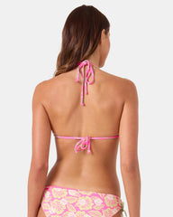 Stay Wild Tiki Triangle Bikini Top
