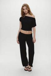 Mellow Knit Pants - Black
